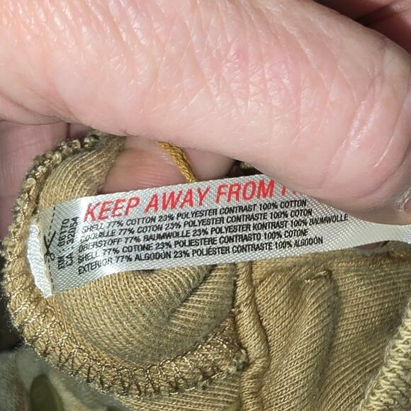 Free People Movement Timko Onesie Overall Matcha Tan Barrel Leg Boho Size Large - Picture 8 of 12